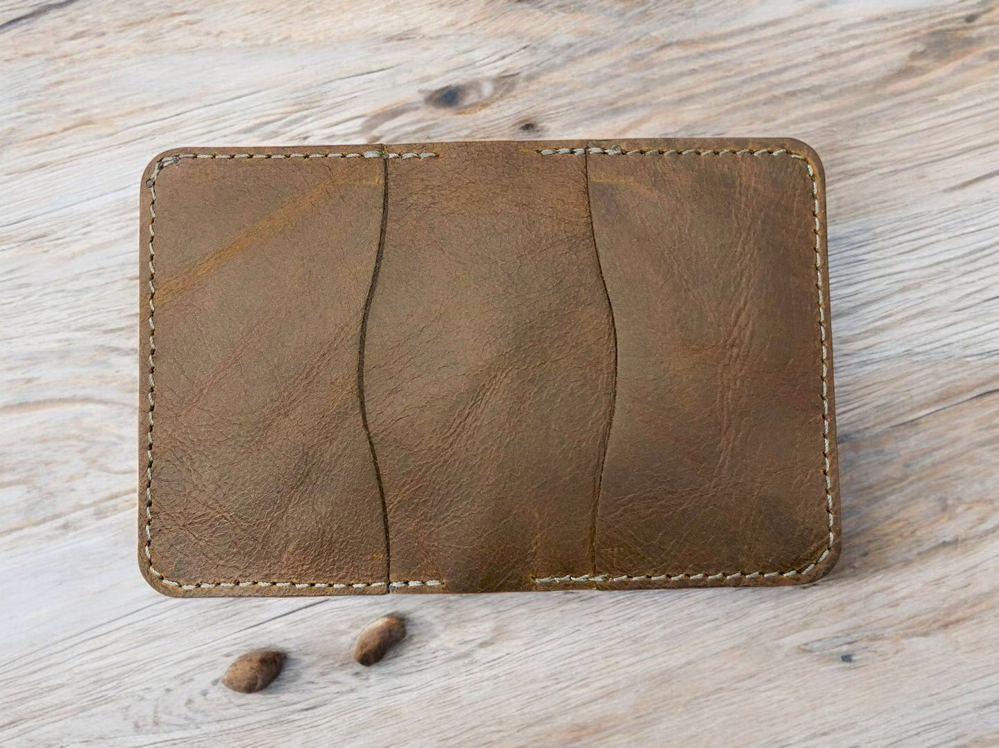 Card and Cash Holder Leather Wallet Slim Compact Design