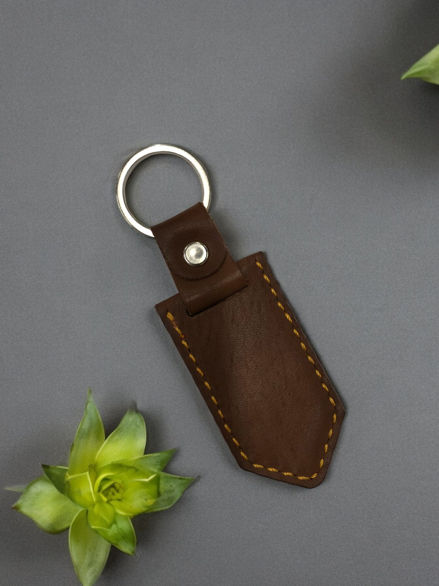 Leather Keychain (Handmade)